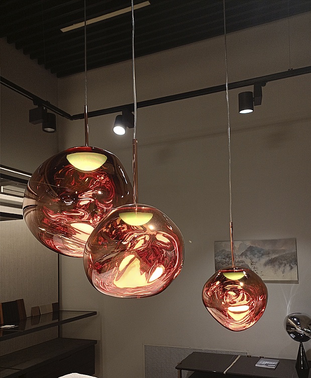 Подвесной светильник MELT COPPER фабрики Tom Dixon в наличии Фото N2